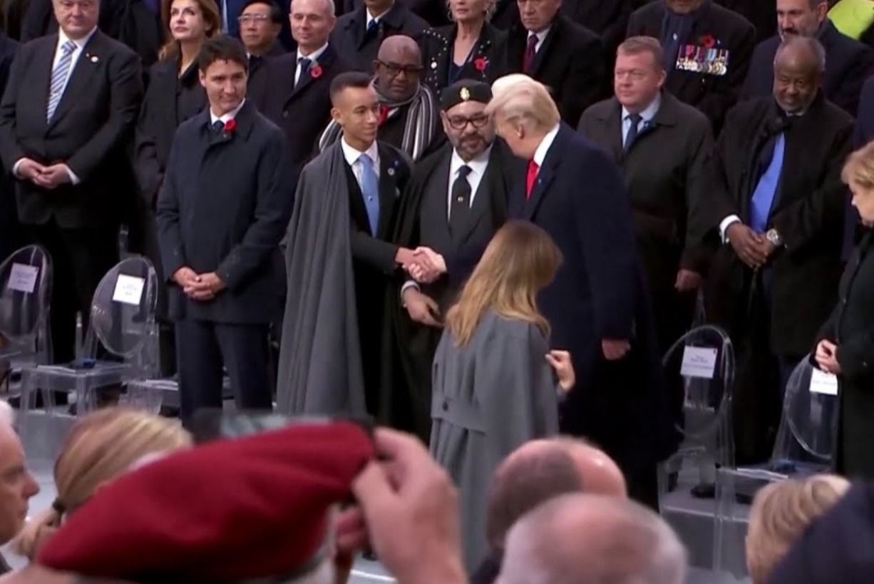 Su Majestad el Rey de Marruecos, Mohammed VI, tras aceptar la invitación de Estados Unidos para integrarse como miembro fundador del nuevo Consejo de Paz internacional