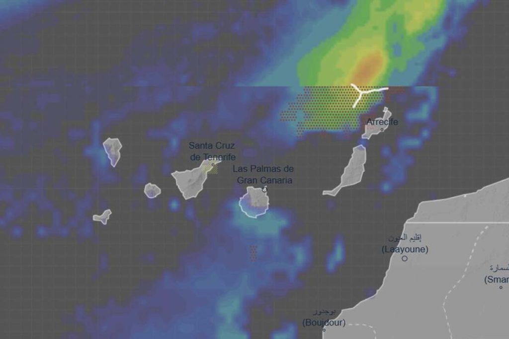 Situación de la borrasca Francis en Canarias - AEMET