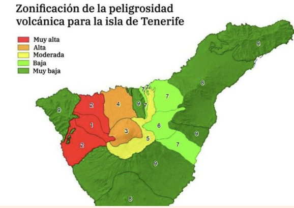 Plan de Actuación Insular frente al Riesgo Volcánico de Tenerife (PAIV) en Tenerife