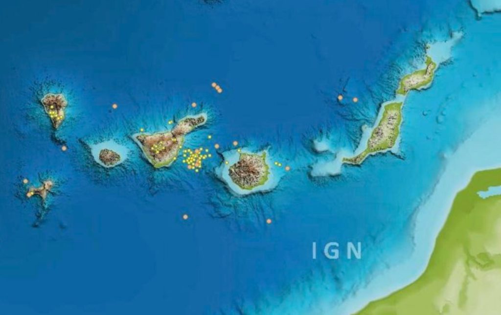 El comité científico del Pevolca analiza una secuencia anómala en una zona donde ya se han producido 90 terremotos en los últimos días en Canarias