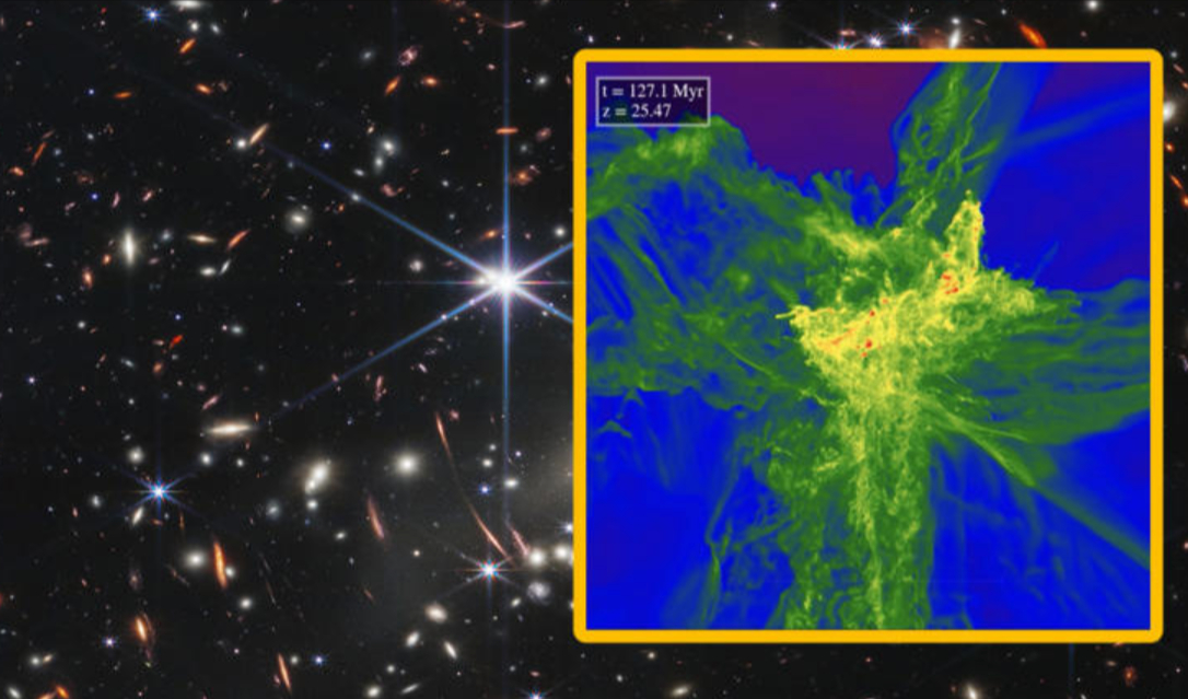 Imagen de los astrónomos realizada con el telescopio James Webb - NASA