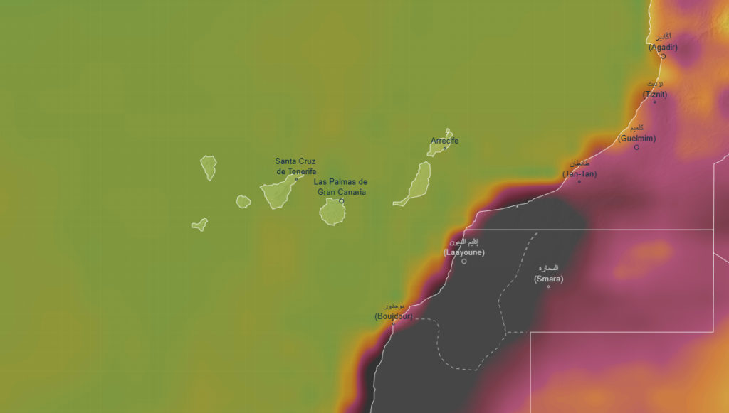 Calor y viento en Canarias este martes: la AEMET prevé hasta 30 grados en Gran Canaria y rachas muy fuertes