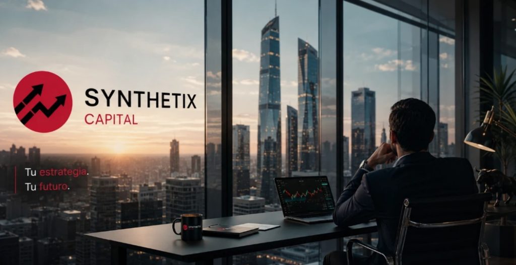 Synthetix Capital panel de control con métricas de ejecución de órdenes en milisegundos y datos de liquidez institucional