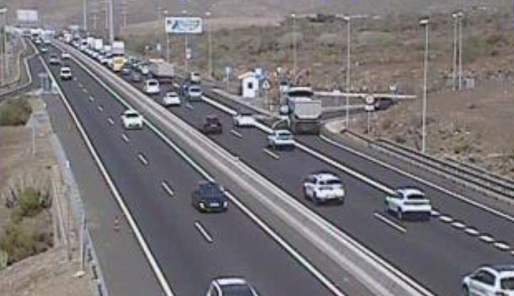 Accidente Tenerife sur
