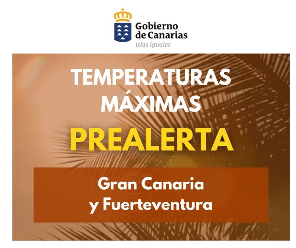 Alerta de la AEMET Canarias - Gobierno de Canarias