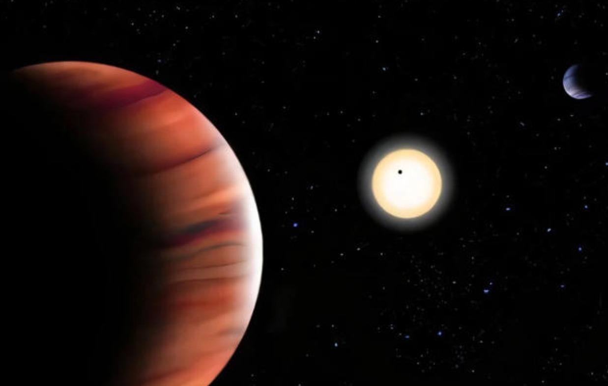 Sistema planetario TOI-201 c con tres cuerpos celestes orbitando en plano perfecto, descubrimiento de NASA y ESO