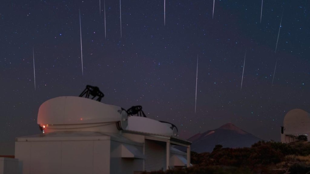 Perseidas desde El Teide - Canarias