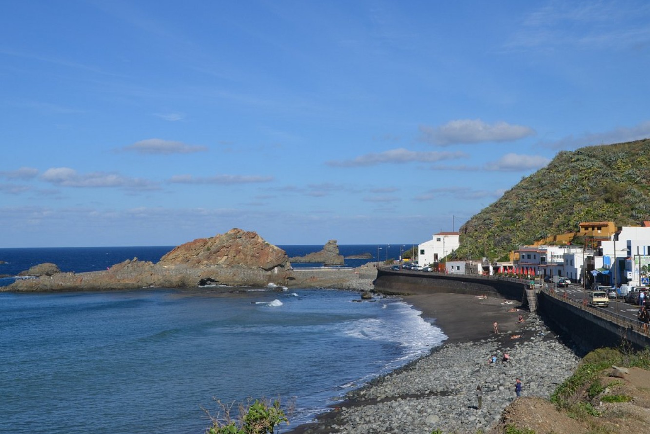 Tenerife: Playa del Roque de las Bodegas - Canarias