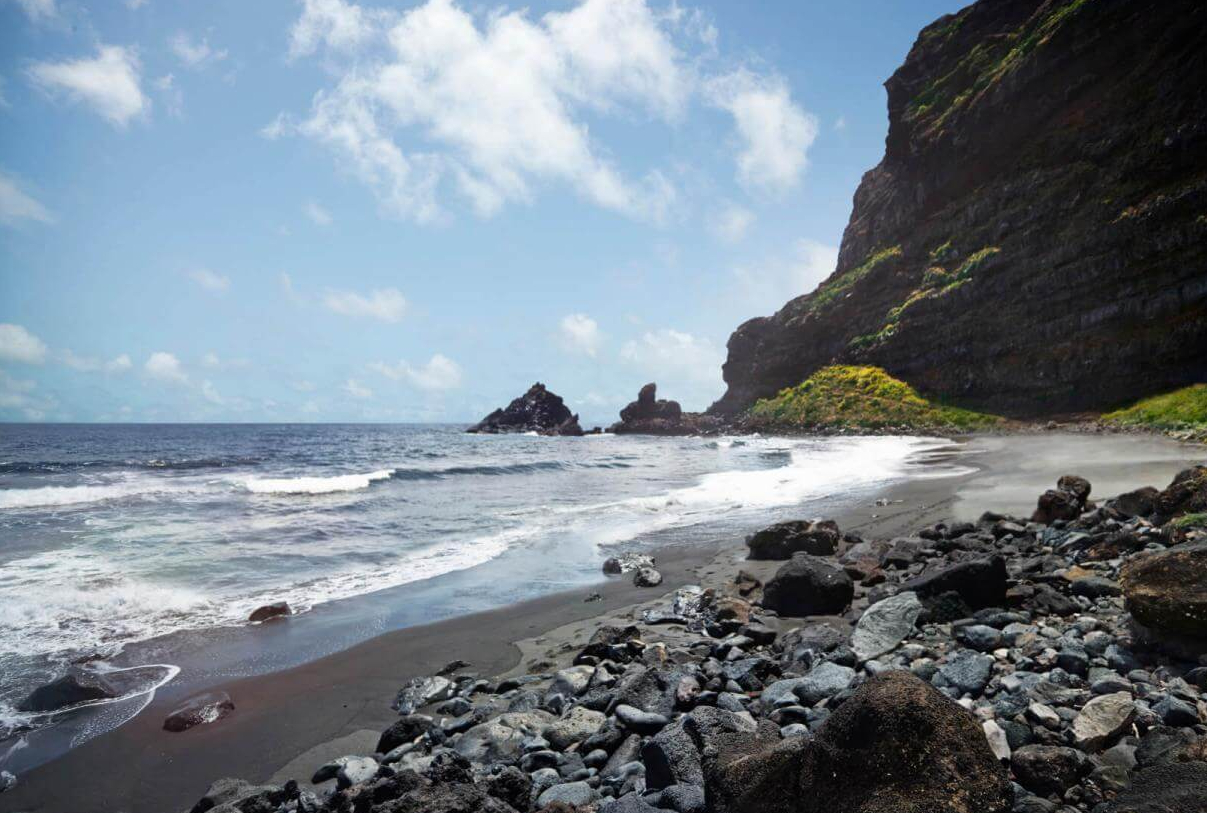 La Palma: Playa de Nogales en Canarias