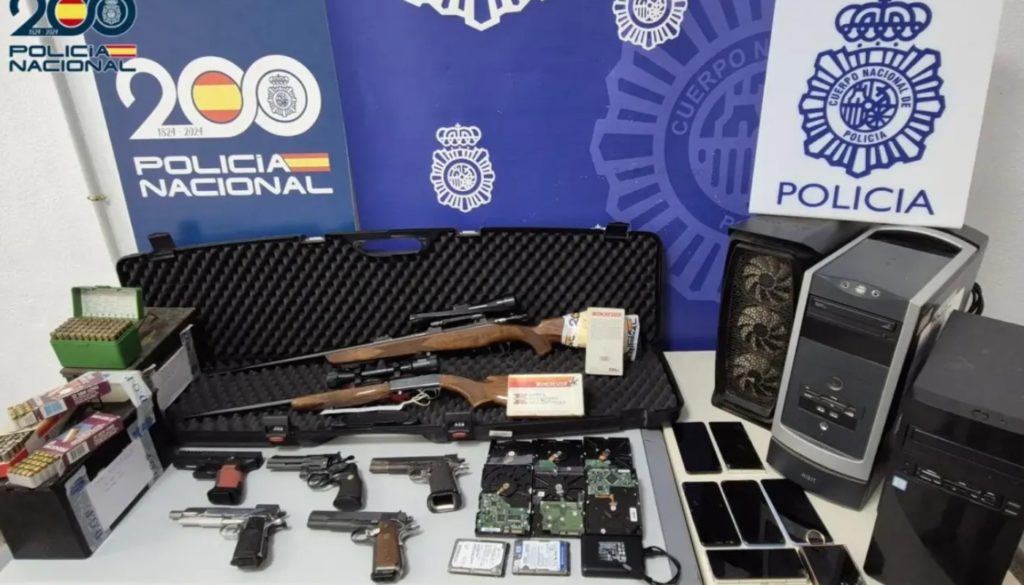 Detenciones en Tenerife red infantil armas