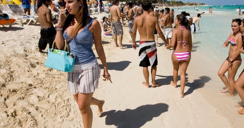 Turistas en Canarias