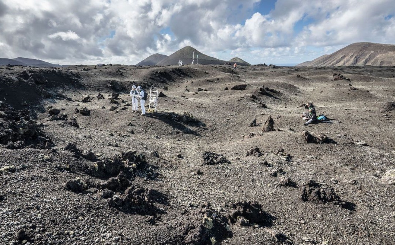 Astronautas de la NASA en Lanzarote, Canarias - NASA