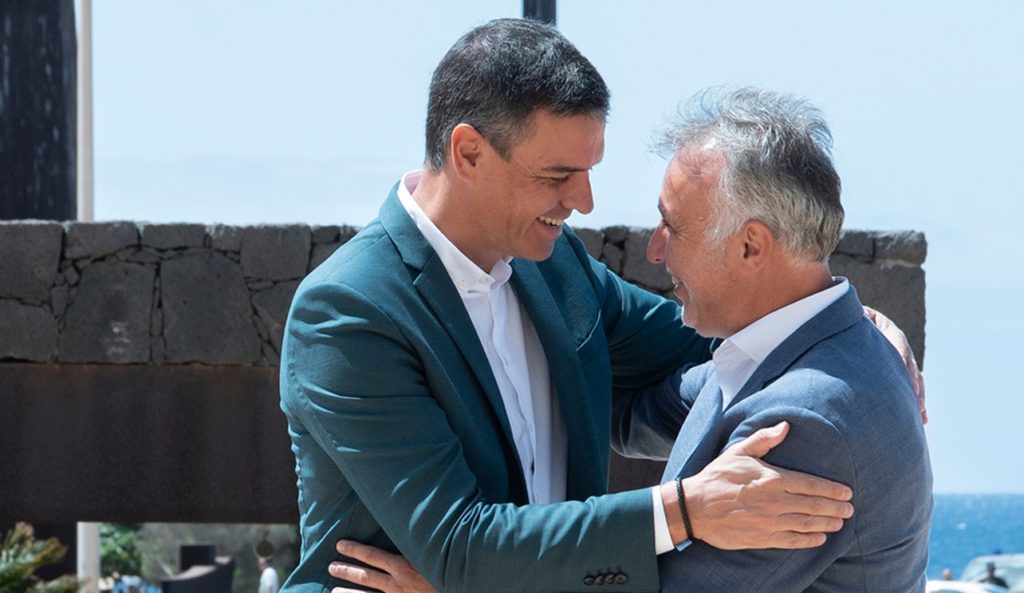 Pedro Sanchez Canarias lanzarote